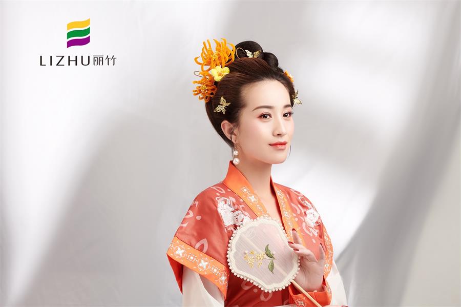 古代漢服妝容，展示南寧化妝學校專業(yè)性