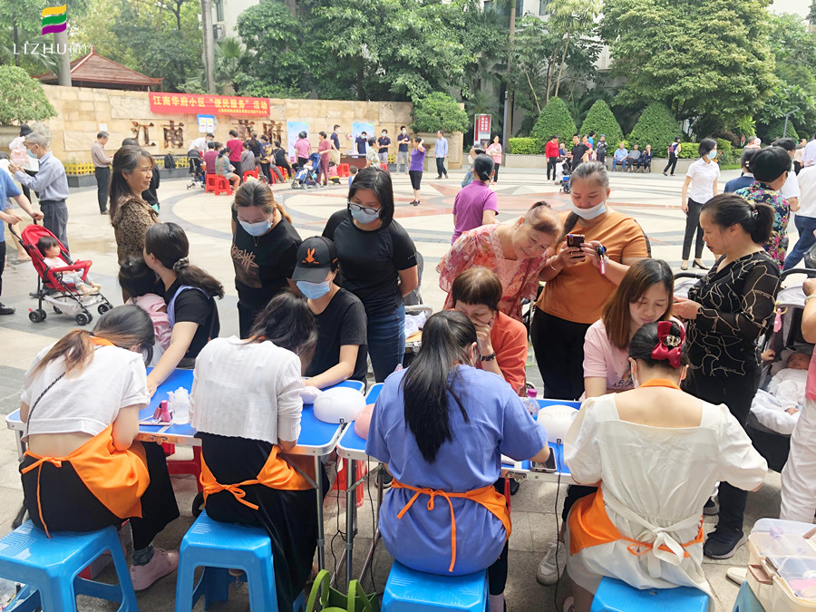 南寧美甲專業(yè)外出實踐，學員技術(shù)受肯定