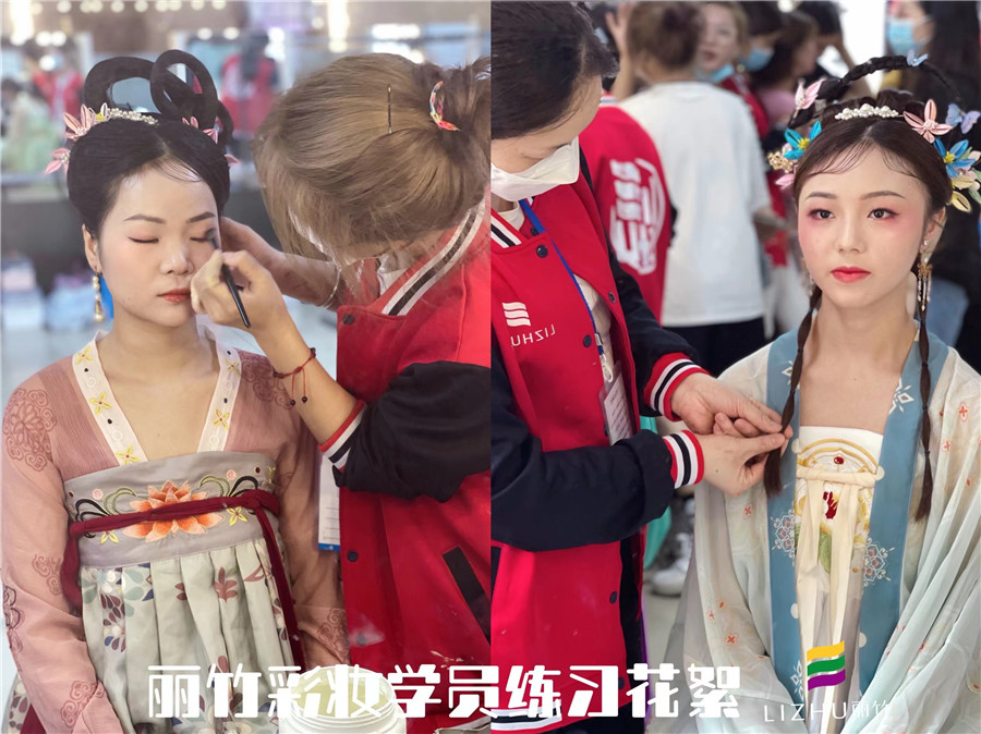 古代女子化妝步驟，廣西專業(yè)化妝培訓(xùn)學(xué)校幫你講解