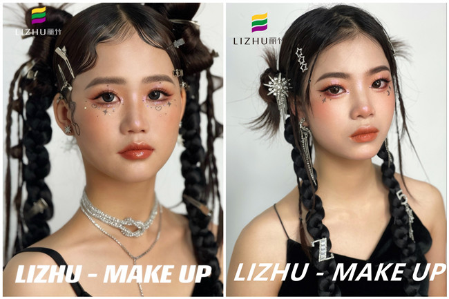 Y2K亞裔甜辣妝，南寧化妝寫真作品